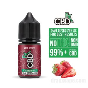Cbdfx Phun Dầu Cbd * Sữa Strawbery