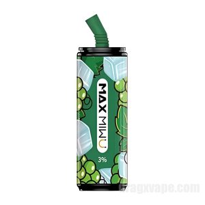 Max Miwu Coke Tin Thuốc Lá Điện Tử Dùng Một Lần 3600 Puff * Juicy Green Nho 3%