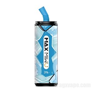 Max Miwu Coke Tin Thuốc Lá Điện Tử Dùng Một Lần * Snow Mountain Ice 3600 Puff