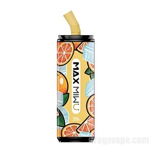 Max Miwu Coke Tin Thuốc Lá Điện Tử Dùng Một Lần 3600 Puff * Cam Soda