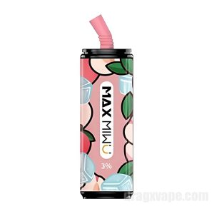 Max Miwu Coke Tin Thuốc Lá Điện Tử Dùng Một Lần 3600 Puff * Đào Kem
