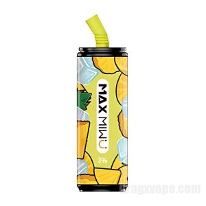 Max Miwu Coke Tin Thuốc Lá Điện Tử Dùng Một Lần 3600 Puff * Dứa Bão