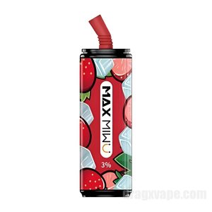 Max Miwu Coke Tin Thuốc Lá Điện Tử Dùng Một Lần 3600 Puff Sức Sống Dâu Tây 600 Mah