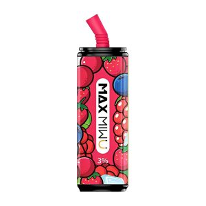 MAX MIWU Coke Tin Vape dùng một lần 3600 Puffs * Berry Ice