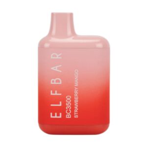 ELF BAR BC3500 Disposable Strawberry Mango 3500 hơi thở 10,5ml