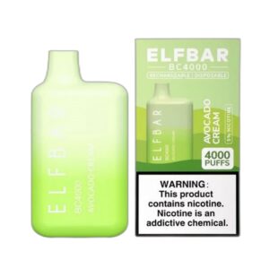 ELF BAR BC4000 Disposable 4000 hơi thở Avocado Cream 11,5ml