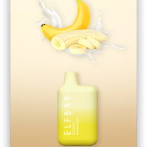 ELF BAR BC2000 Disposable Banana Milk 2000 hơi 5ml