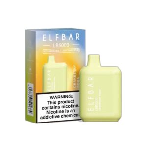 ELF BAR LB5000 Disposable 5000 hơi Cranberry Soda 650mAh