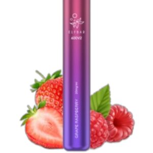 ELF BAR 600V2 Disposable 600 hơi Grape Raspberry 550mAh