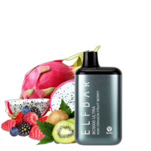 ELF BAR BC5000 Ultra Disposable 5000 hơi Kiwi Dragon Fruit Berry 13ml