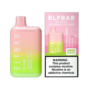 ELF BAR BC4000 Disposable 4000 hơi thở Passion Fruit Orange Guava 650mAh