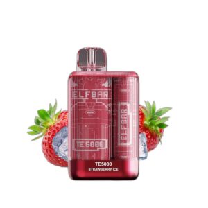ELF BAR TE5000 Disposable 5000 hơi Strawberry Ice 13,5ml