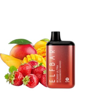 ELF BAR BC5000 Ultra Disposable Strawberry Mango 5000 hơi 13ml