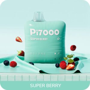 ELF BAR PI7000 Disposable 7000 hơi thở Super Berry 17ml